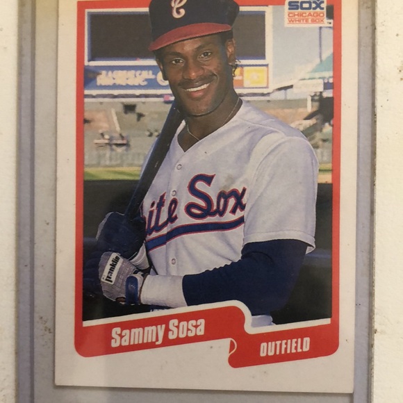 5 SAMMY SOSA ROOKIES ALL ERROR CARDS 11/10/1968-wrong birthday - Picture 5 of 11